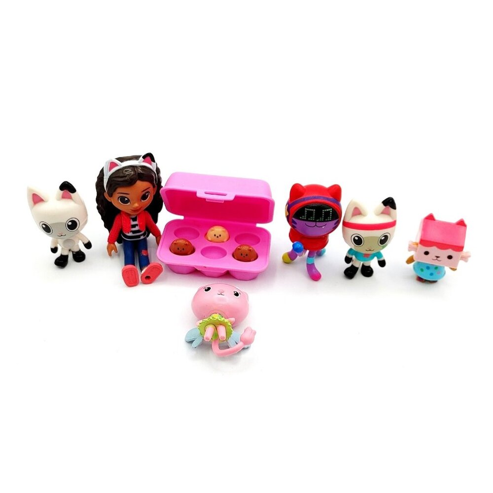 Gabby's Dollhouse Figures Assorted Lot of 7